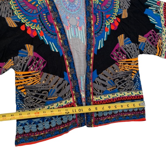 Flying Tomato Boho Short Kimono Top Size Medium - Picture 8 of 17